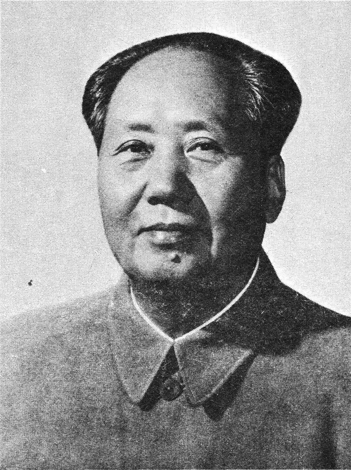 Portrait de Mao Zedong